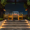 A ravishing open-air dining experience right under the sky