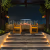 A ravishing open-air dining experience right under the sky