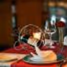 Flowers and candles are the perfect décor combination for an exciting indoor date plan