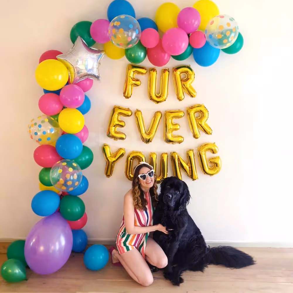 Have a bright birthday with these pretty balloons!