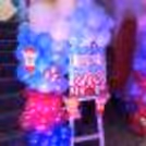 Lights, stage, and fun all in one place with the Carnival birthday theme décor