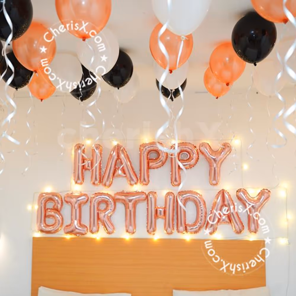 Add a birthday special cake or teddy to show your love and affection