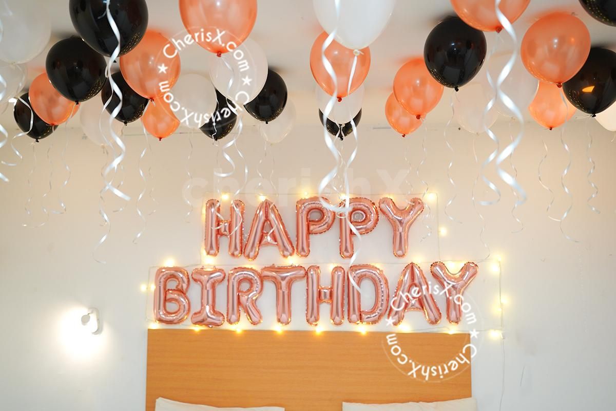 Add a birthday special cake or teddy to show your love and affection