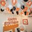 The colourful balloons with bright decors make it a perfect celebration