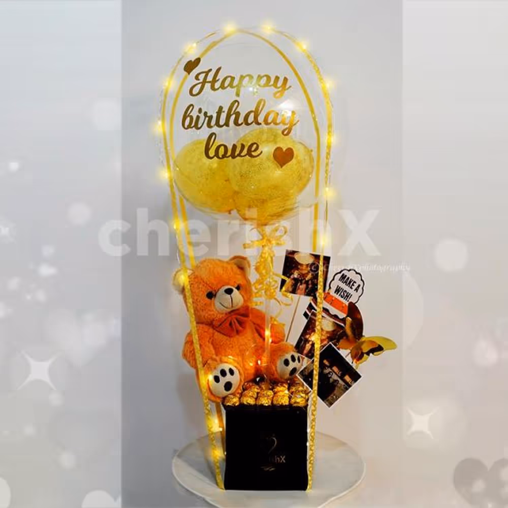 Surprise your close ones on their birthdays or anniversaries with this adorable gift.