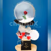 Make your better half feel special with chocolate bouquet curated in the Red Rose Bucket.