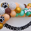 Adorable balloon decor is a must for adorable dog birthdays!