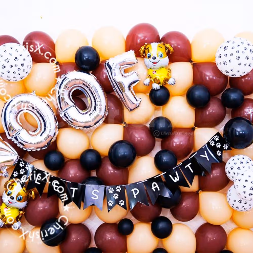 Be it Indoors or outdoors, balloon decor is the best fit for any decoration.