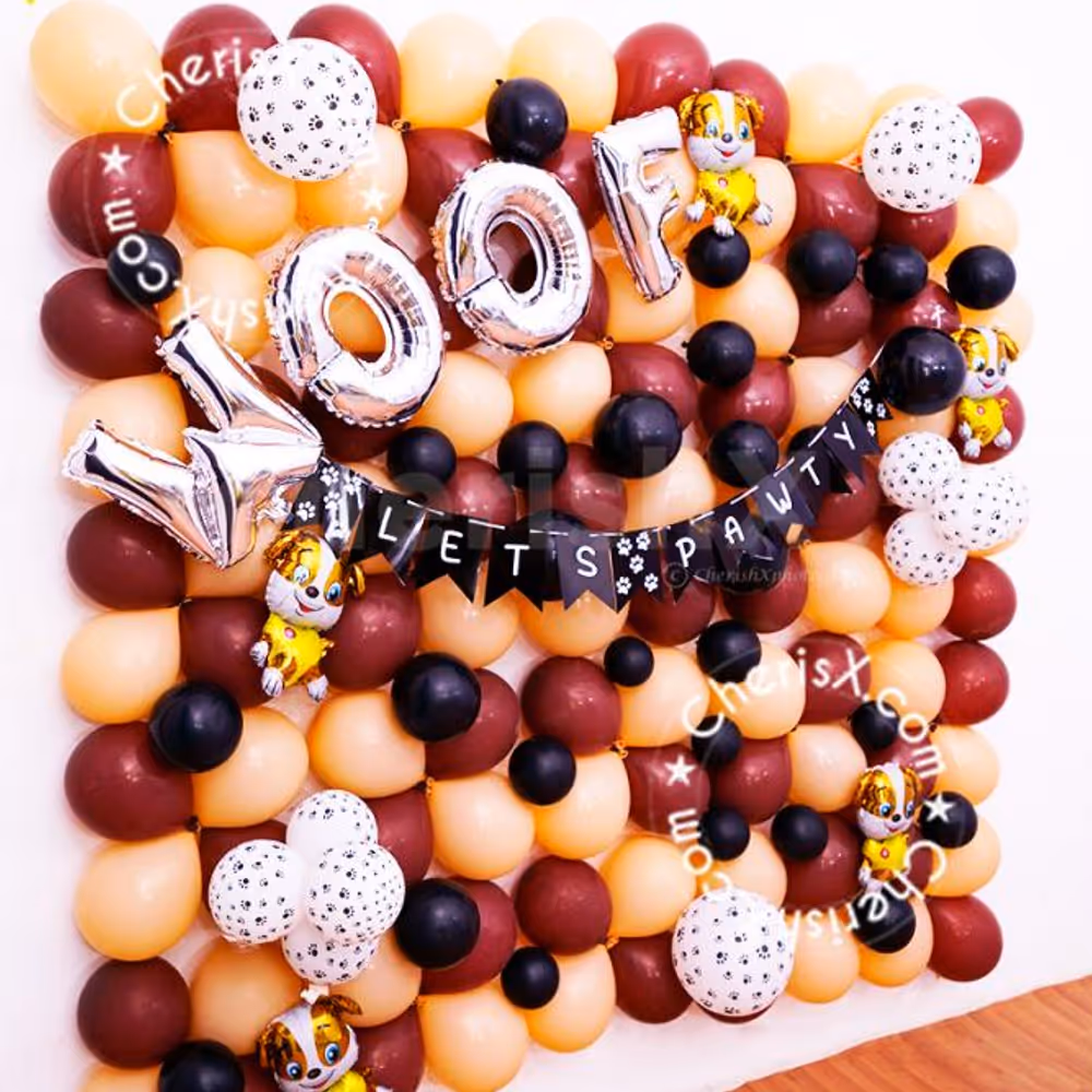 Set the standard for all following pet birthdays with your celebration.