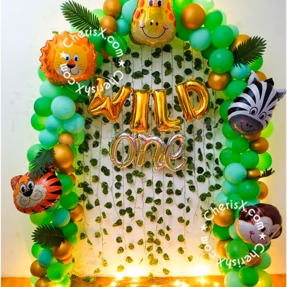 Have a crazy celebration with all the fun decorations!
