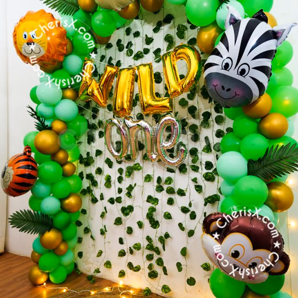 The pixel balloon is a bright addition to any birthday party!