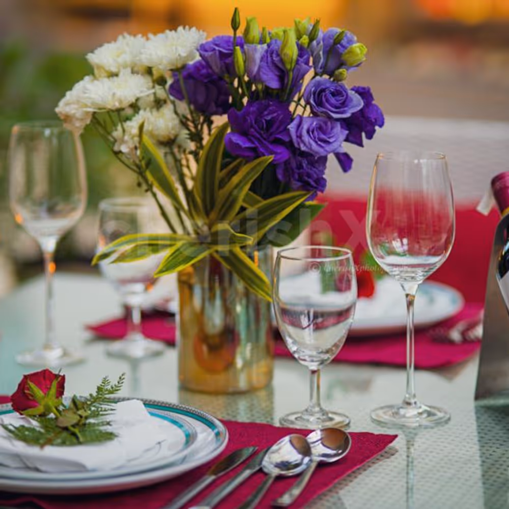 Feel like a royalty when our chauffeur comes to pick you up for your romantic date!