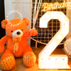 A teddy bear photo booth makes for an Instagram-worthy celebration!