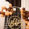 Have fun and elegant balloon decoration for a baby shower!