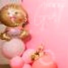 The rose gold and silver balloons make for some very elegant decorations!