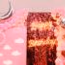 Pink Theme First Birthday Shimmer Decor — photo 5