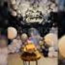 Black And Silver Theme Balloon Wall — photo 3