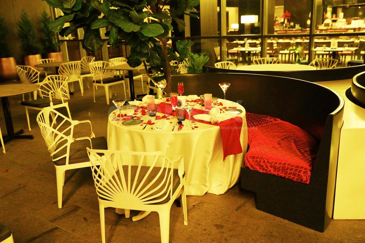 A splendour evening for your partner to cherish forever