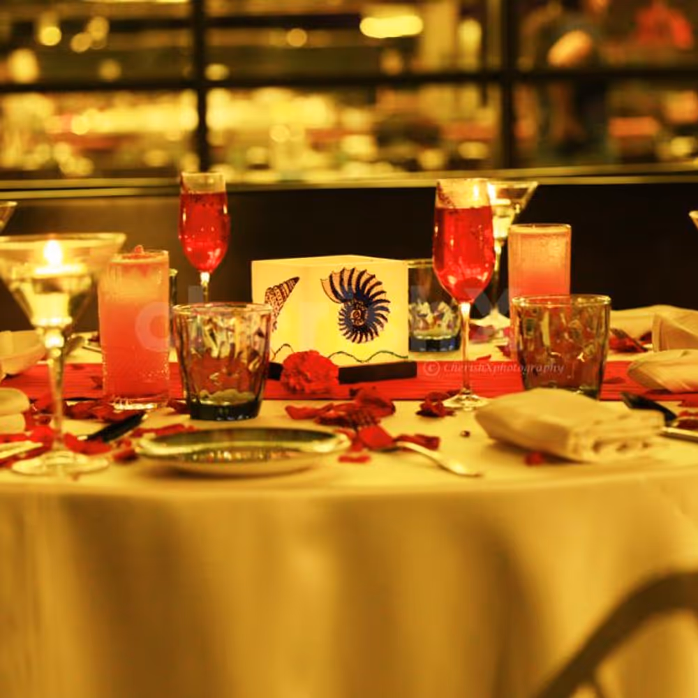 The best meal served on the table for the best evening