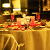 Setting the perfect mood and décor for a lavish diner night at Hilton