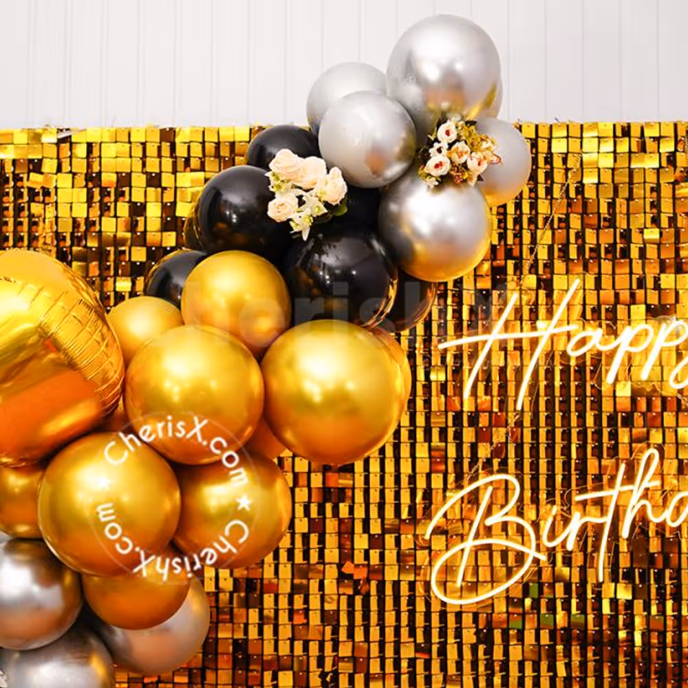 Blend modern style and traditional celebration with this fun decor!