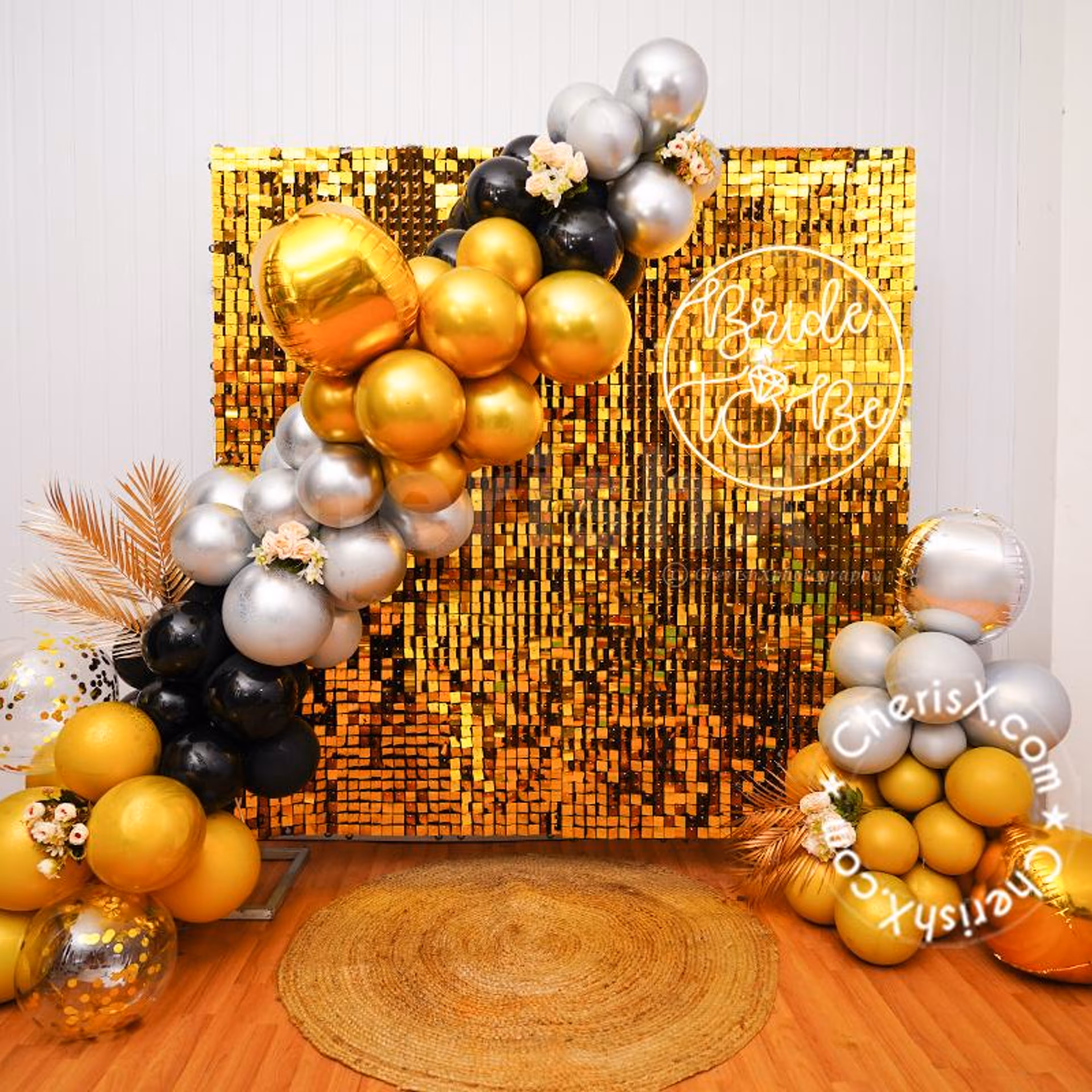 No bridal shower is complete without some extravagance.