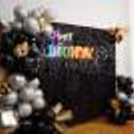 Silver 4d balloons are a special treat for anyone's birthday.