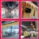 Diwali vibes in full swing with lights, colors, and festive corners around the office.