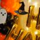 Orange and Black Theme Halloween Decor — photo 3
