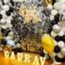 Silver Sequin Groom To Be Decor — photo 2