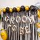 Silver Groom To Be Decor — photo 4