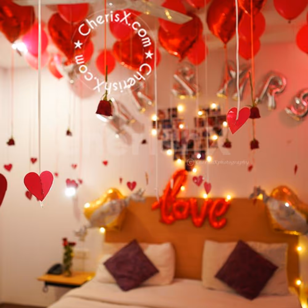 We also add LED lights to illuminate the special theme décor