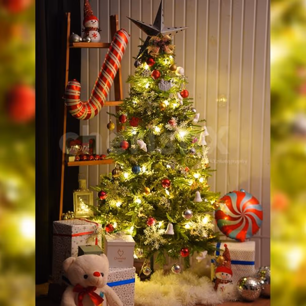 Have fun time with your office family by decorating this Christmas Tree at your office.