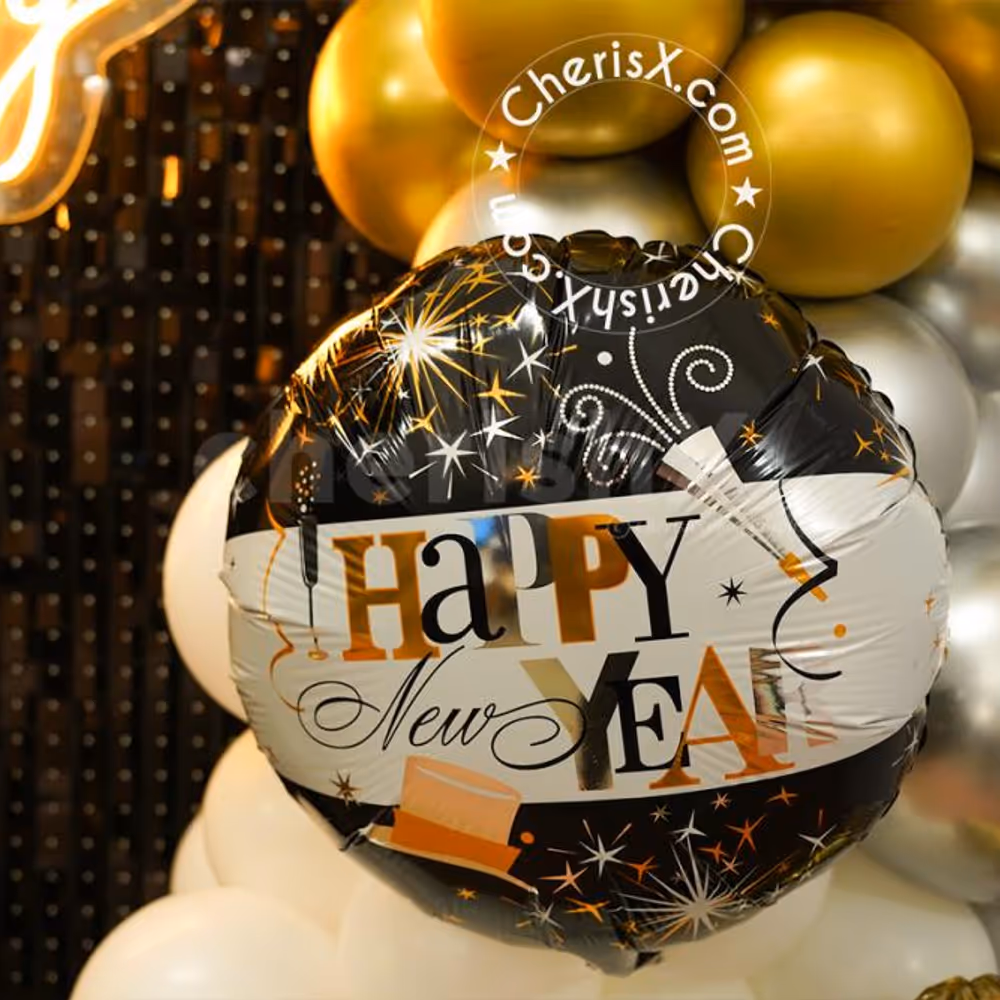 The balloons add fun and are the key to nostalgia