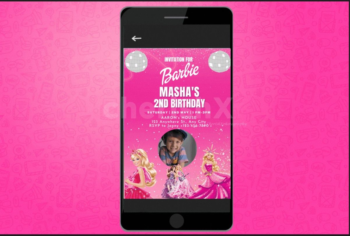 Animated Theme E-invite