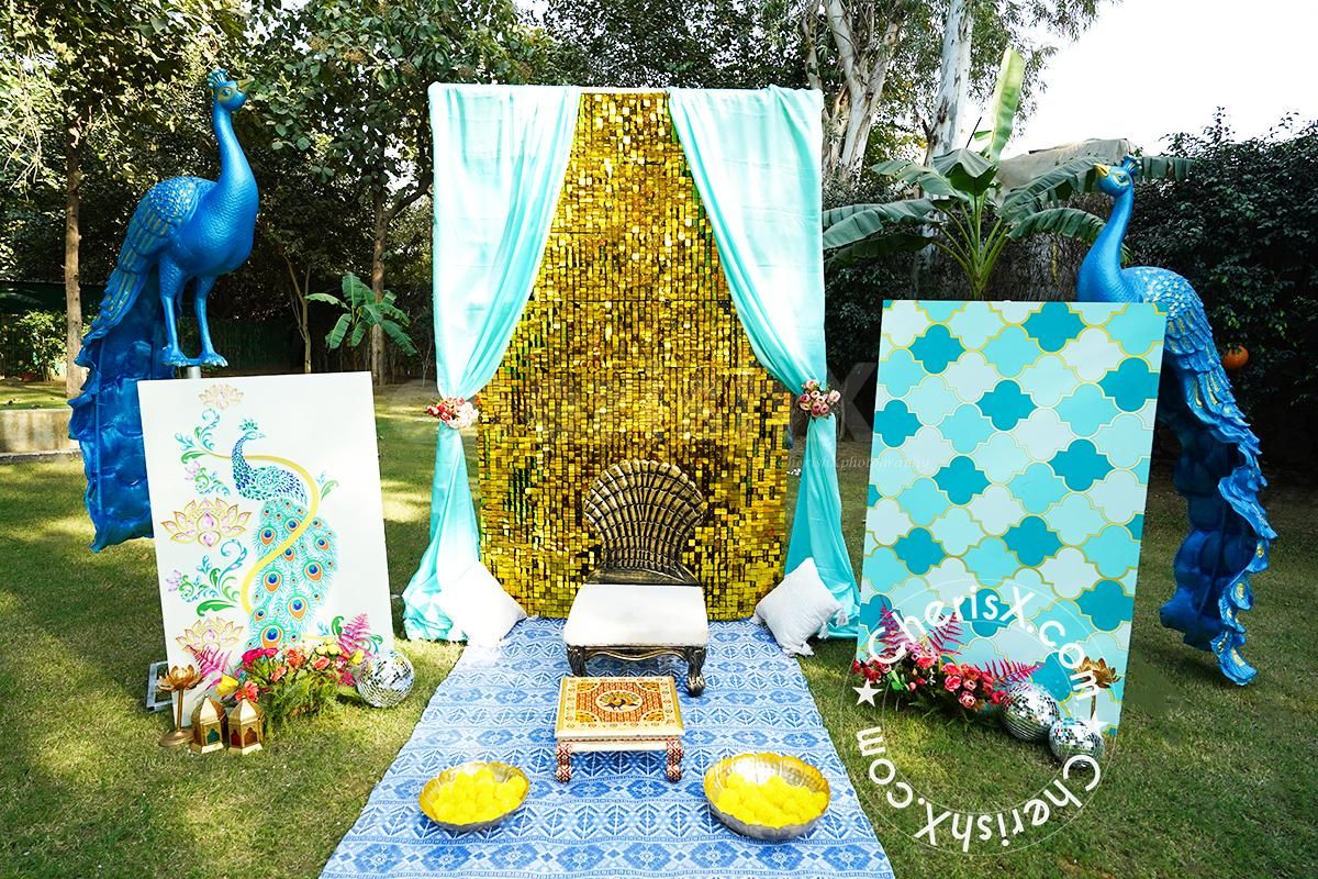 The candle stands on the side making the celebration enlightening