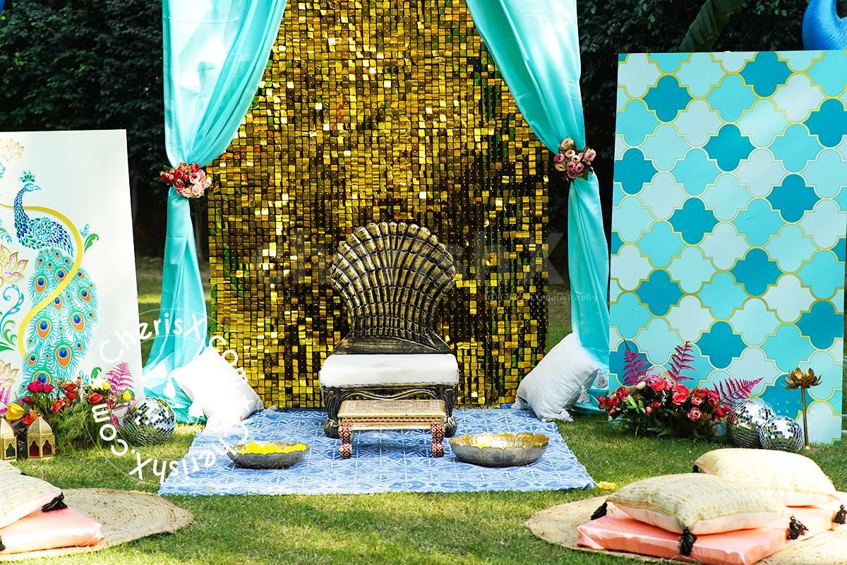 Colourful Mehndi celebrations are important to wedding functions