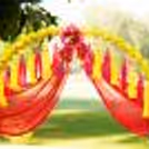 The décor with pink and yellow flamingo is the new theme you must not miss