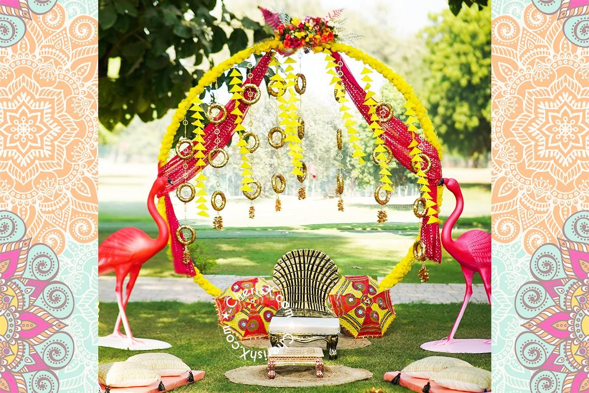 The brass pots are sure to add an element of elegance and style