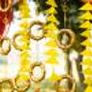 The Golden Ring mehndi décor is a special décor idea that will never disappoint
