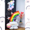 Bring rainbow home with this special rainbow balloon bouquet