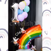 Rainbow coloured balloon bouquet will add a sparkling vibe to your next birthday party