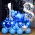 The special Moustache foil balloon makes it exciting and extraordinary