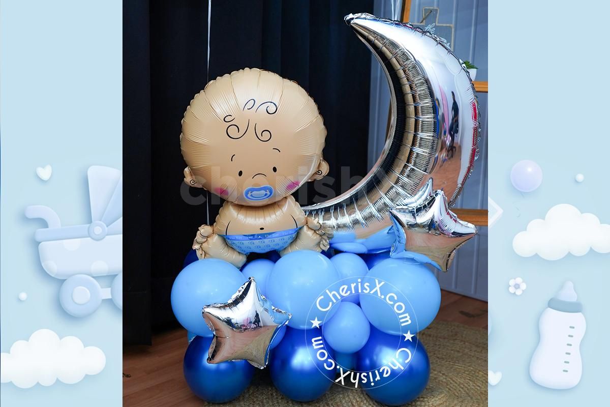 With its bright colour palette, each balloon makes an attractive statement when presented.