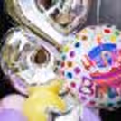The colourful pastel balloons make it alluring for the little one
