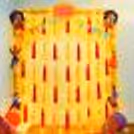 The Lohri theme paper cutouts make it bright and festive