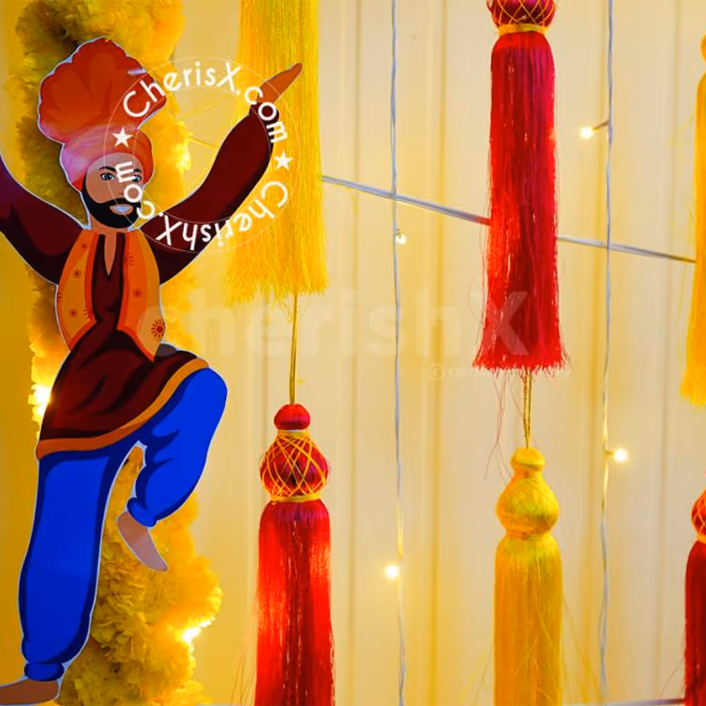 Make your Lohri celebration exclusive with this unique tassel decor