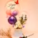 The colourful balloons represent the spirit of Happy Lohri