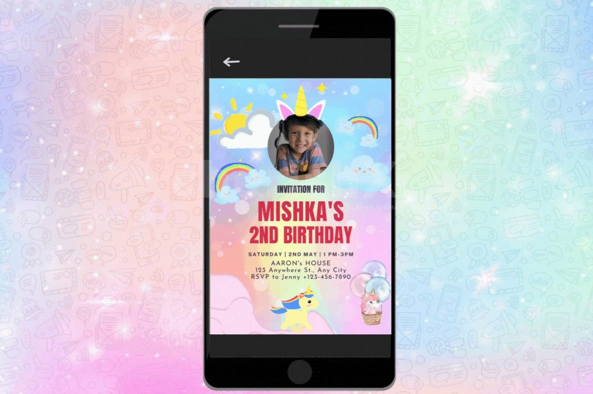 Animated Theme E-invite
