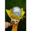 The White flower bunch added is sure to leave an everlasting impression on your loved one.